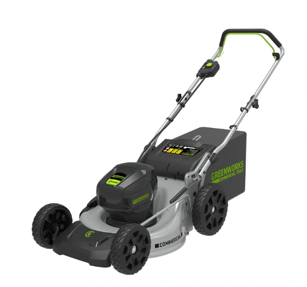 Газонокосилка аккумуляторная Greenworks GC82LM46K5, 82V, 46 см, бесщеточная, с 1хАКБ 5 А.ч. и ЗУ Газонокосилка аккумуляторная Greenworks GC82LM46K5, 82V, 46 см, бесщеточная, с 1хАКБ 5 А.ч. и ЗУ